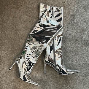Amazon Metallic Boots